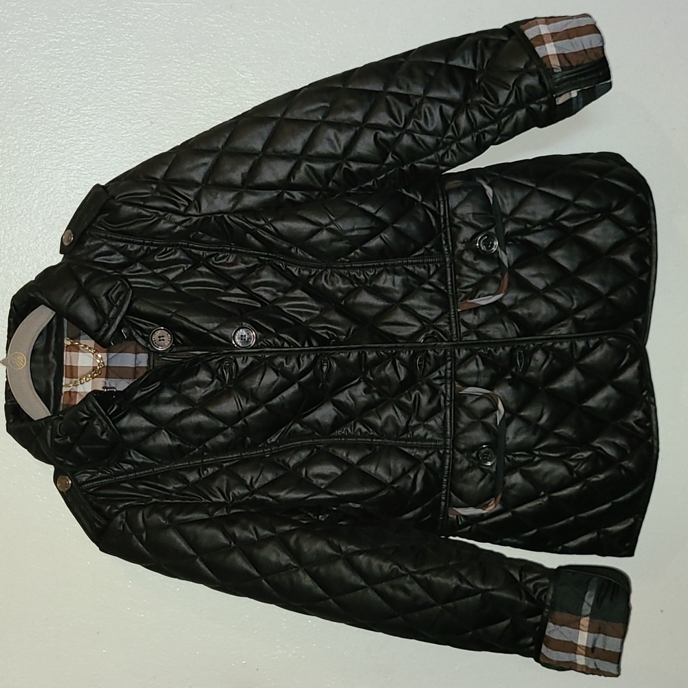 Burberry Brit Diamond Quilted Jacket